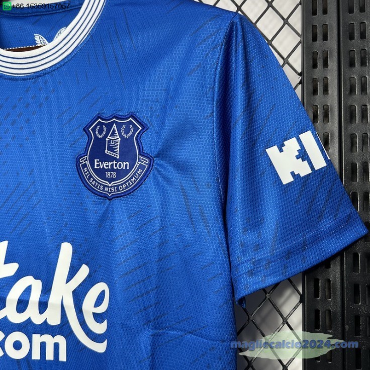 Thailandia Home Maglia Everton 2024 2025 Blu Poco Prezzo