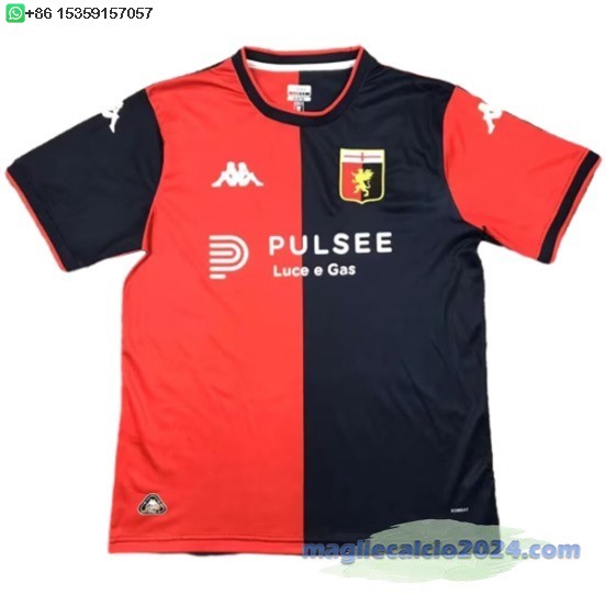 Thailandia Home Maglia Genoa 2024 2025 Rosso Poco Prezzo