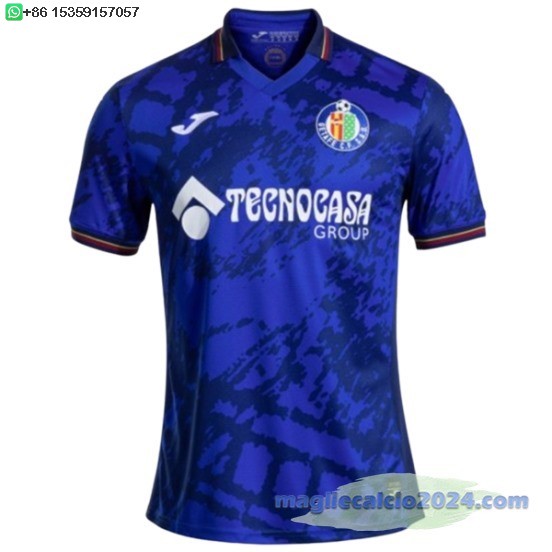 Thailandia Home Maglia Getafe 2024 2025 Blu Poco Prezzo