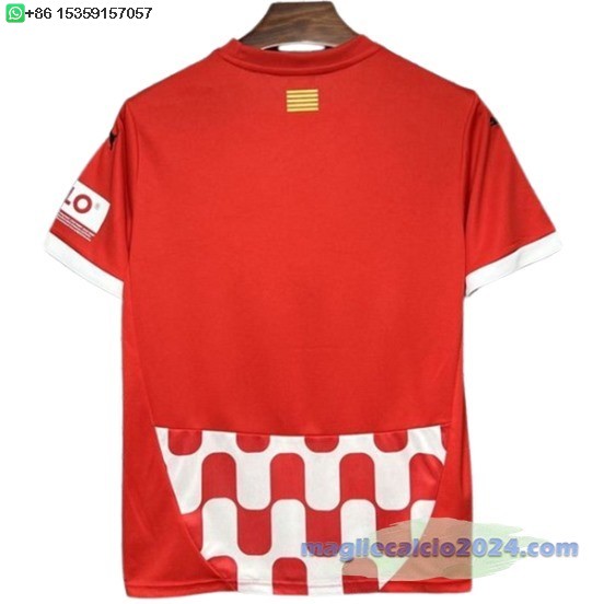 Thailandia Home Maglia Girona 2024 2025 Rosso Poco Prezzo