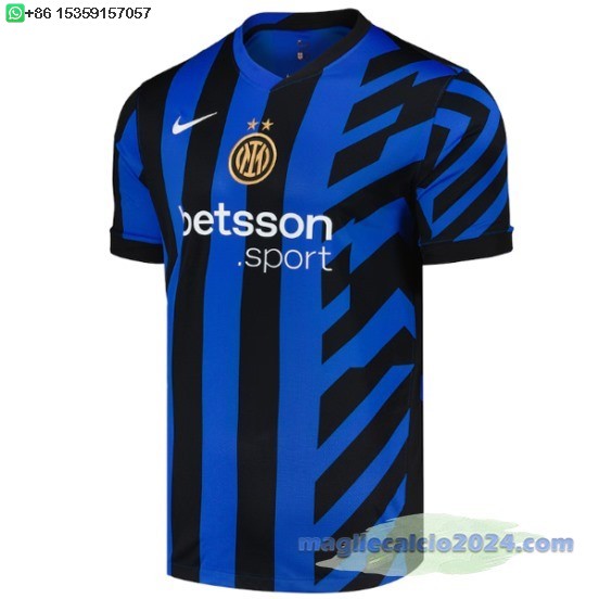 Thailandia Home Maglia Inter Milán 2024 2025 Blu Poco Prezzo