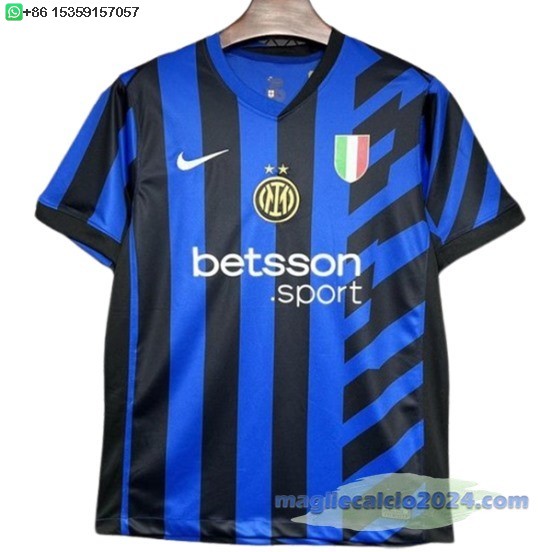 Thailandia Home Maglia Inter Milán 2024 2025 Blu Poco Prezzo