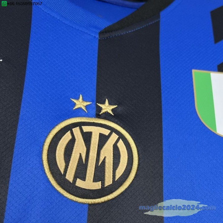 Thailandia Home Maglia Inter Milán 2024 2025 Blu Poco Prezzo
