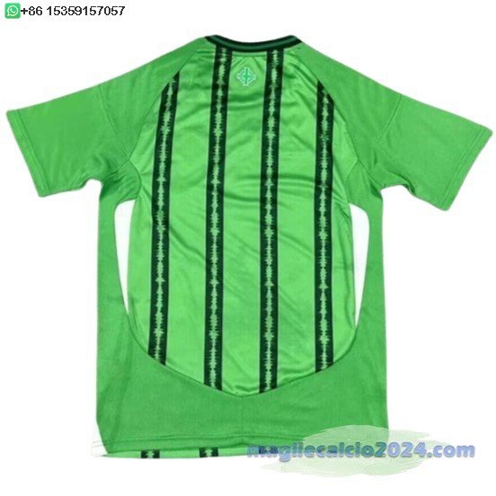 Thailandia Home Maglia Irlanda del Nord 2024 Verde Poco Prezzo