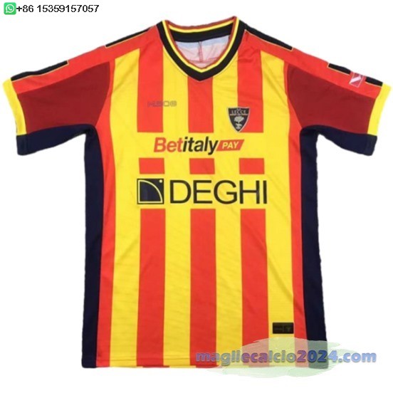 Thailandia Home Maglia Lecce 2024 2025 Poco Prezzo