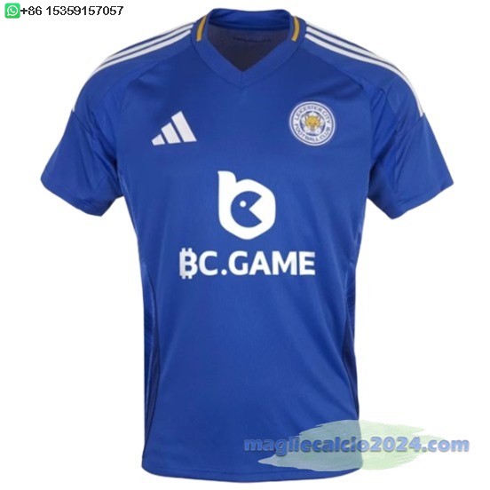 Thailandia Home Maglia Leicester City 2024 2025 Blu Poco Prezzo