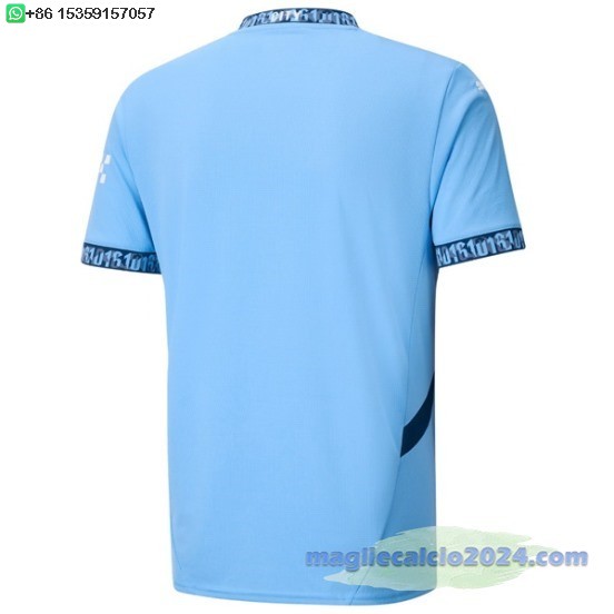 Thailandia Home Maglia Manchester City 2024 2025 Blu Poco Prezzo