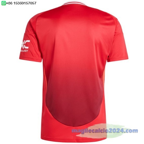 Thailandia Home Maglia Manchester United 2024 2025 Rosso Poco Prezzo