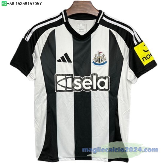 Thailandia Home Maglia Newcastle United 2024 2025 Nero Poco Prezzo