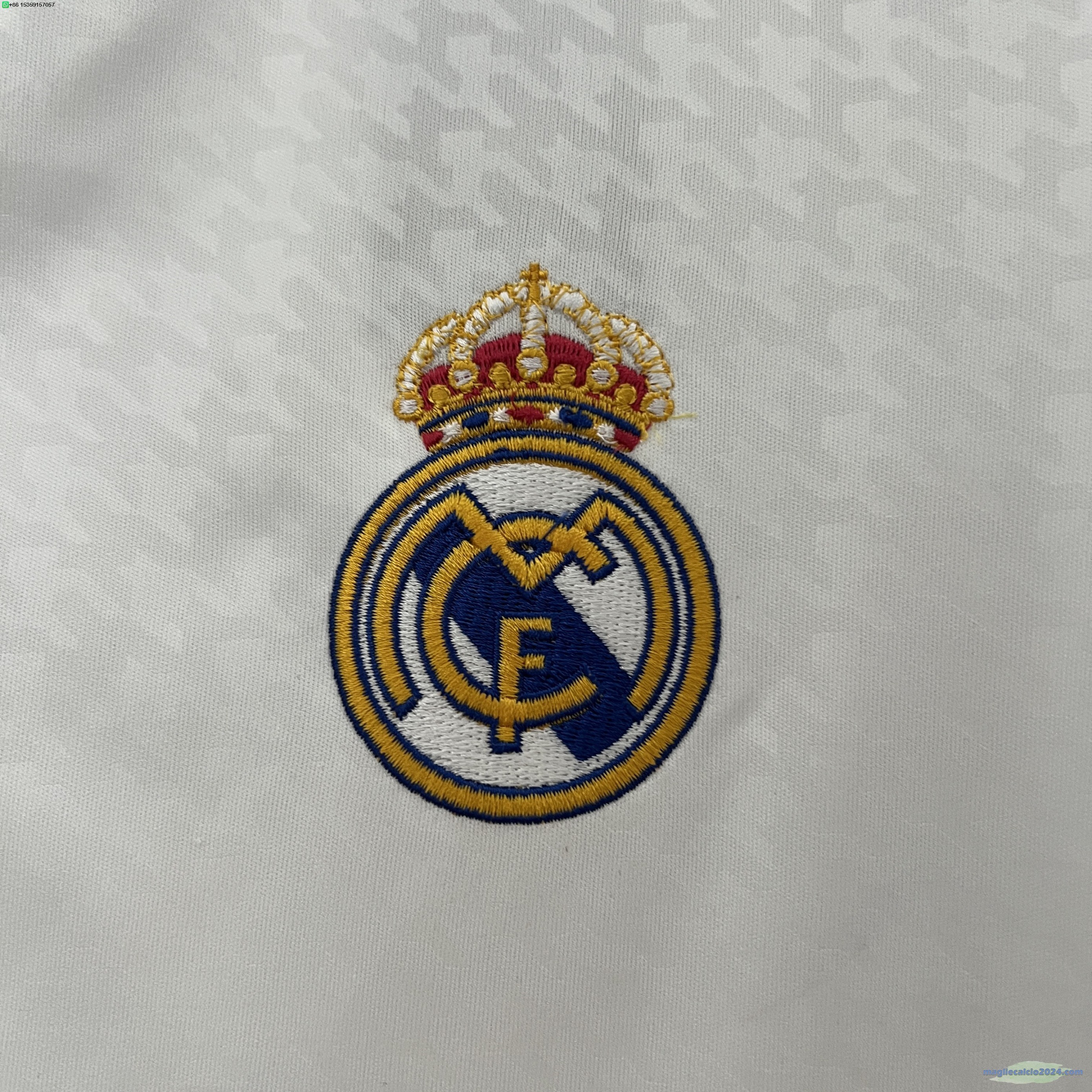 Thailandia Home Maglia Real Madrid 2024 2025 Bianco Poco Prezzo