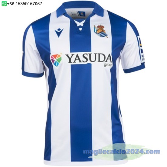 Thailandia Home Maglia Real Sociedad 2024 2025 Blu Poco Prezzo