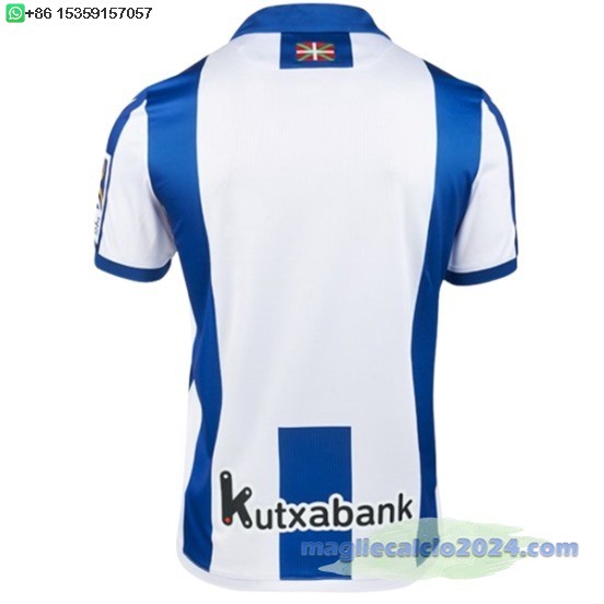 Thailandia Home Maglia Real Sociedad 2024 2025 Blu Poco Prezzo