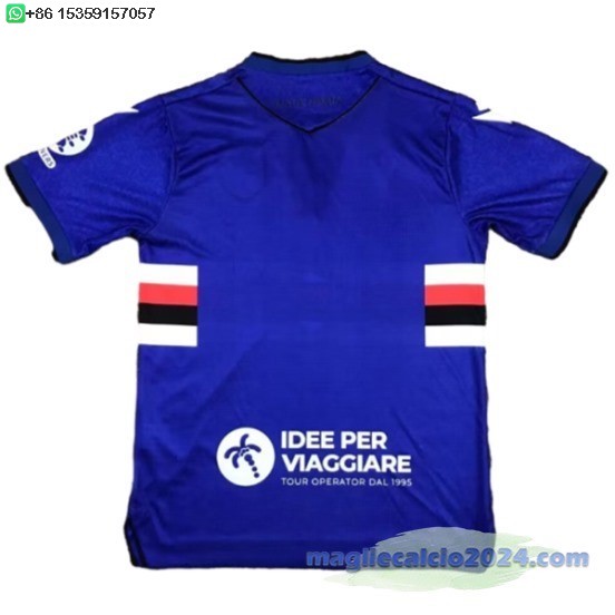 Thailandia Home Maglia Sampdoria 2024 2025 Blu Poco Prezzo