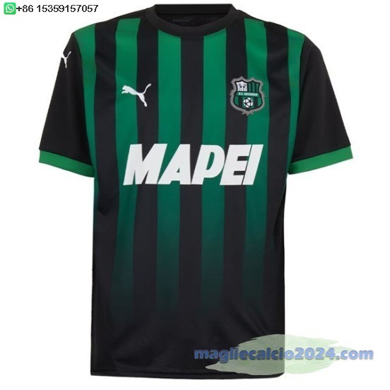 Thailandia Home Maglia Sassuolo 2024 2025 Verde Poco Prezzo
