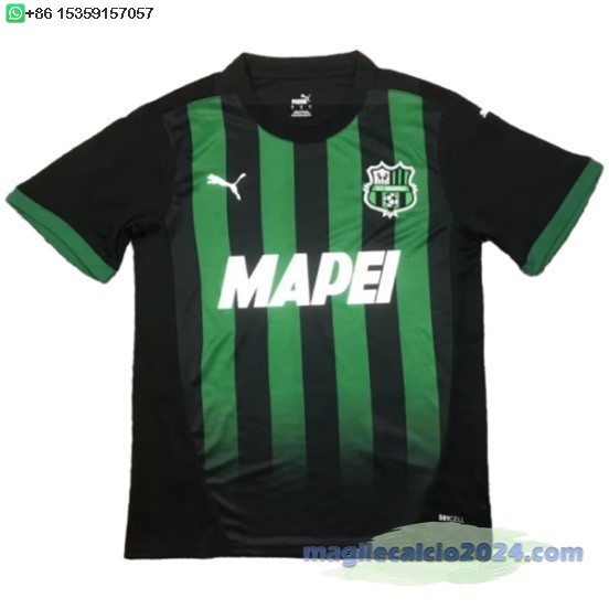 Thailandia Home Maglia Sassuolo 2024 2025 Verde Poco Prezzo