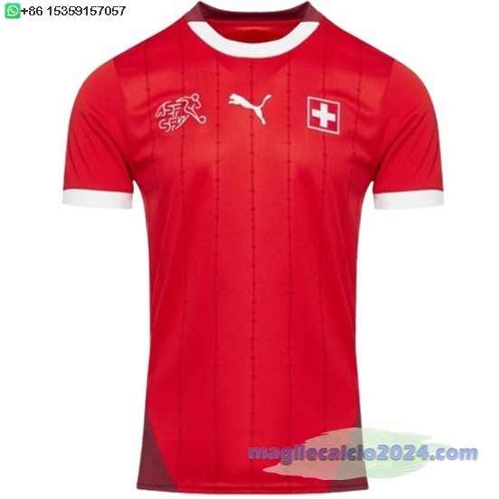 Thailandia Home Maglia Svizzera 2024 Poco Prezzo