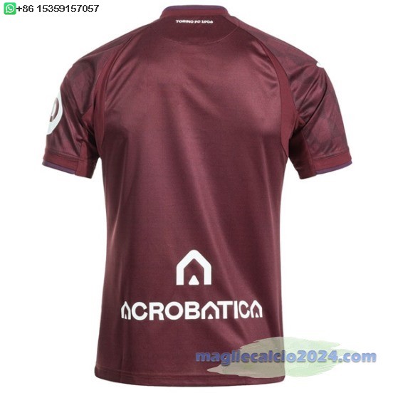 Thailandia Home Maglia Torino 2024 2025 Rosso Poco Prezzo
