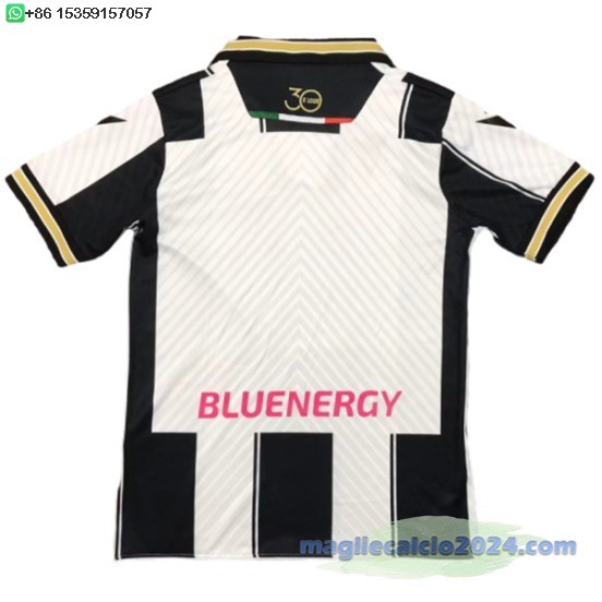 Thailandia Home Maglia Udinese 2024 2025 Bianco Nero Poco Prezzo