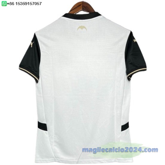 Thailandia Home Maglia Valencia 2024 2025 Bianco Poco Prezzo