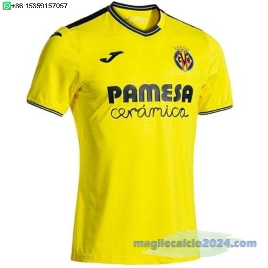Thailandia Home Maglia Villarreal 2024 2025 Giallo Poco Prezzo