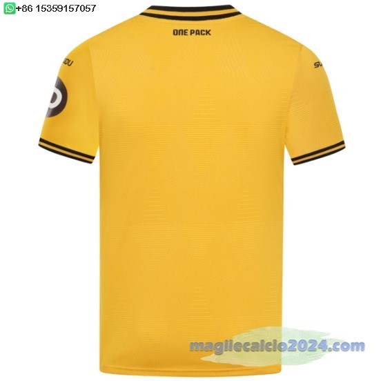 Thailandia Home Maglia Wolves 2024 2025 Giallo Poco Prezzo