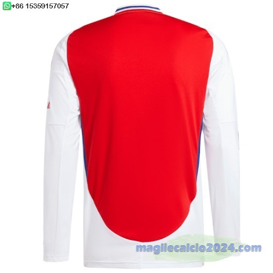 Thailandia Home Manica lunga Arsenal 2024 2025 Rosso Poco Prezzo