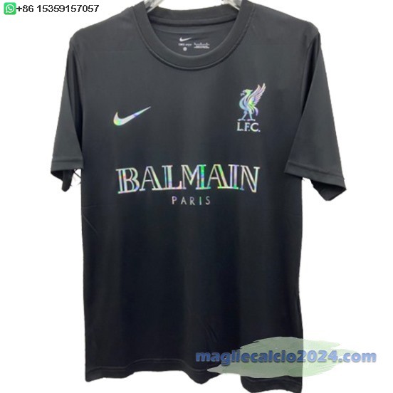 Thailandia Maglia speciale Liverpool 2024 2025 Nero Poco Prezzo