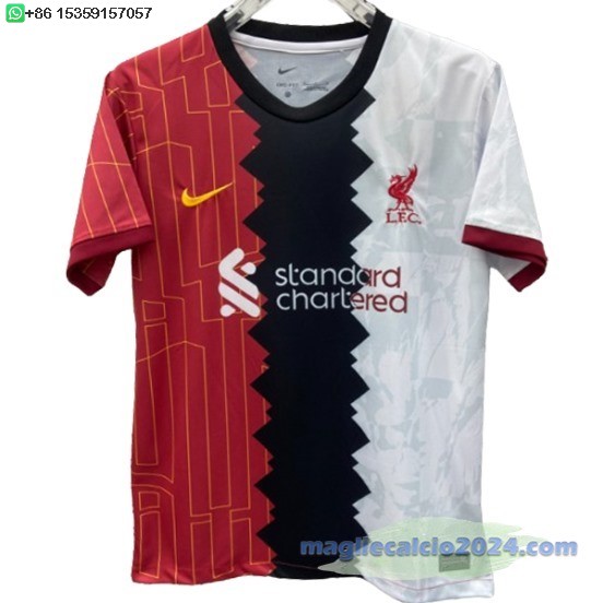 Thailandia Maglia speciale Liverpool 2024 2025 Rosso Nero Poco Prezzo