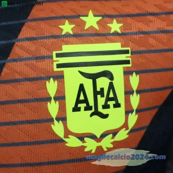 Thailandia Portiere Giocatori Maglia Argentina 2024 Nero Poco Prezzo