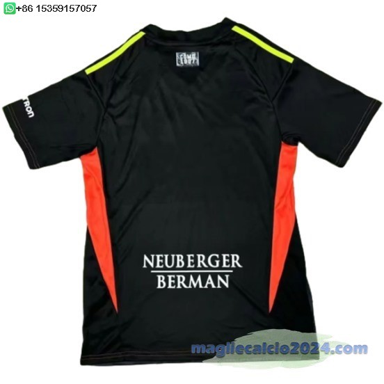 Thailandia Portiere Maglia Como 1907 2024 2025 Nero Poco Prezzo