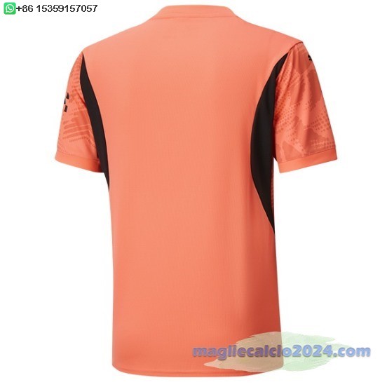 Thailandia Portiere Maglia Manchester City 2024 2025 Arancione Poco Prezzo
