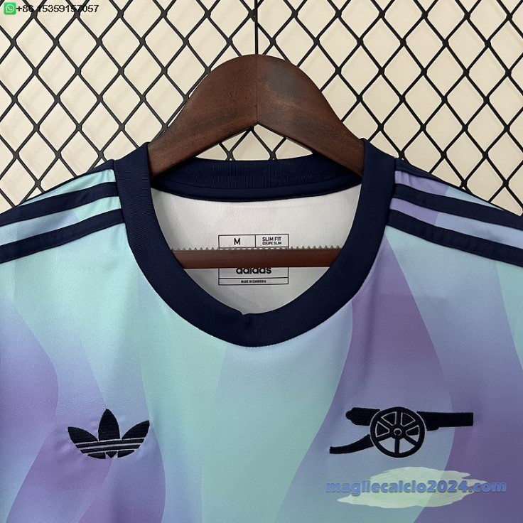 Thailandia Terza Maglia Arsenal 2024 2025 Purpureo Poco Prezzo