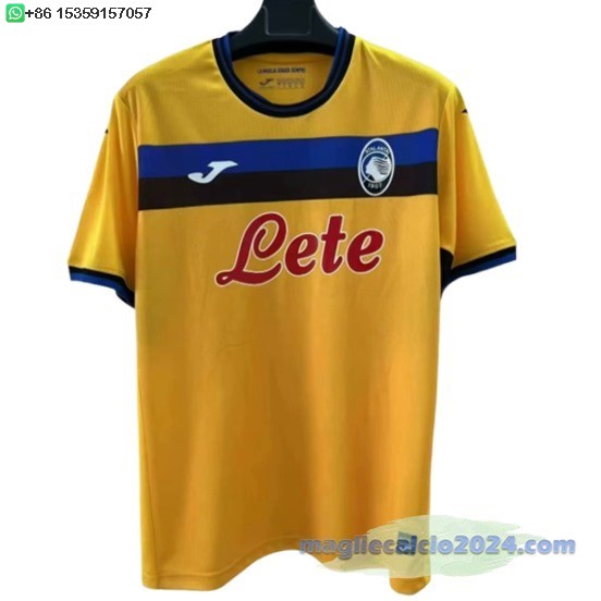 Thailandia Terza Maglia Atalanta BC 2024 2025 Giallo Poco Prezzo