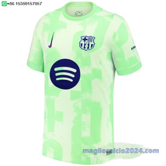 Thailandia Terza Maglia Barcelona 2024 2025 I Verde Poco Prezzo