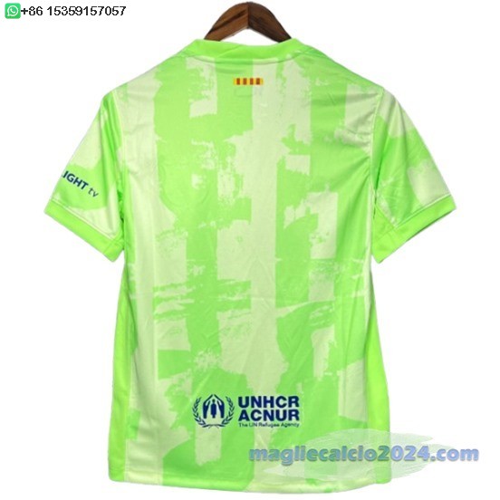 Thailandia Terza Maglia Barcelona 2024 2025 Verde Poco Prezzo