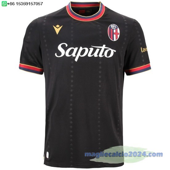 Thailandia Terza Maglia Bologna 2024 2025 Nero Poco Prezzo