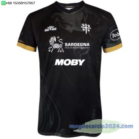 Thailandia Terza Maglia Cagliari 2024 2025 Nero Poco Prezzo