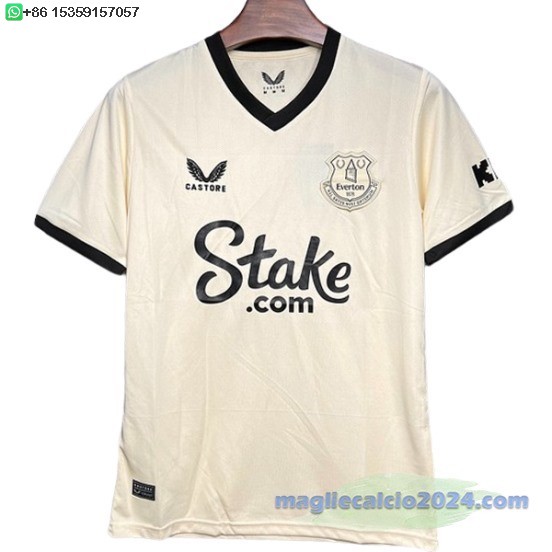 Thailandia Terza Maglia Everton 2024 2025 Giallo Poco Prezzo