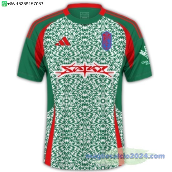 Thailandia Terza Maglia Granada 2024 2025 Verde Poco Prezzo