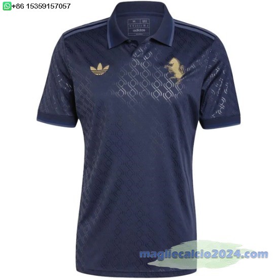 Thailandia Terza Maglia Juventus 2024 2025 Blu Poco Prezzo