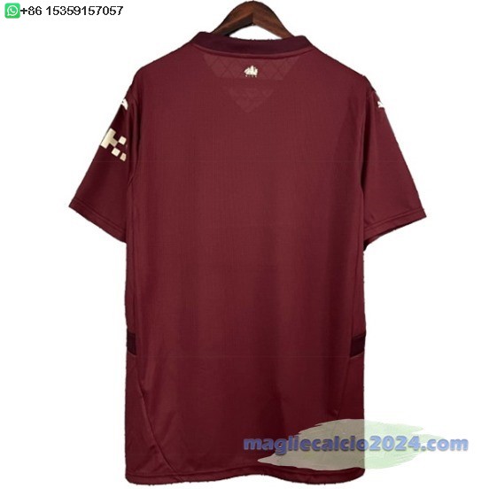 Thailandia Terza Maglia Manchester City 2024 2025 Rosso Poco Prezzo