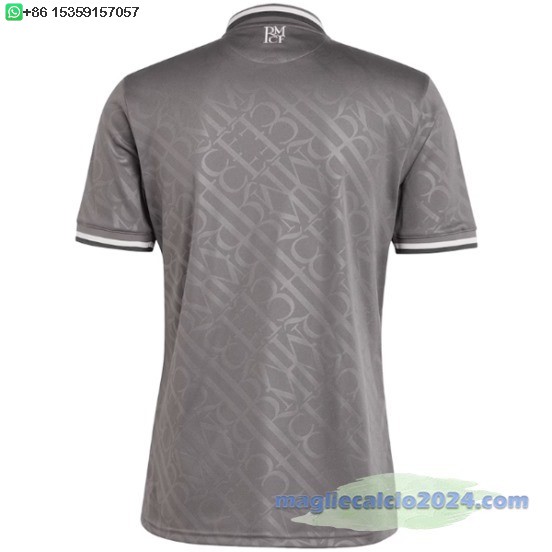 Thailandia Terza Maglia Real Madrid 2024 2025 Nero Poco Prezzo