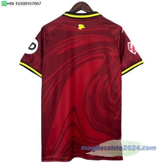 Thailandia Terza Maglia Real Valladolid 2024 2025 Rosso Poco Prezzo