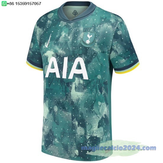 Thailandia Terza Maglia Tottenham Hotspur 2024 2025 Verde Poco Prezzo
