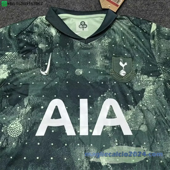 Thailandia Terza Maglia Tottenham Hotspur 2024 2025 Verde Poco Prezzo