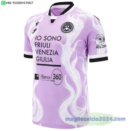 Thailandia Terza Maglia Udinese 2024 2025 Purpureo Poco Prezzo