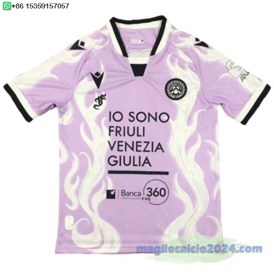 Thailandia Terza Maglia Udinese 2024 2025 Purpureo Poco Prezzo