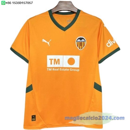 Thailandia Terza Maglia Valencia 2024 2025 Arancione Poco Prezzo