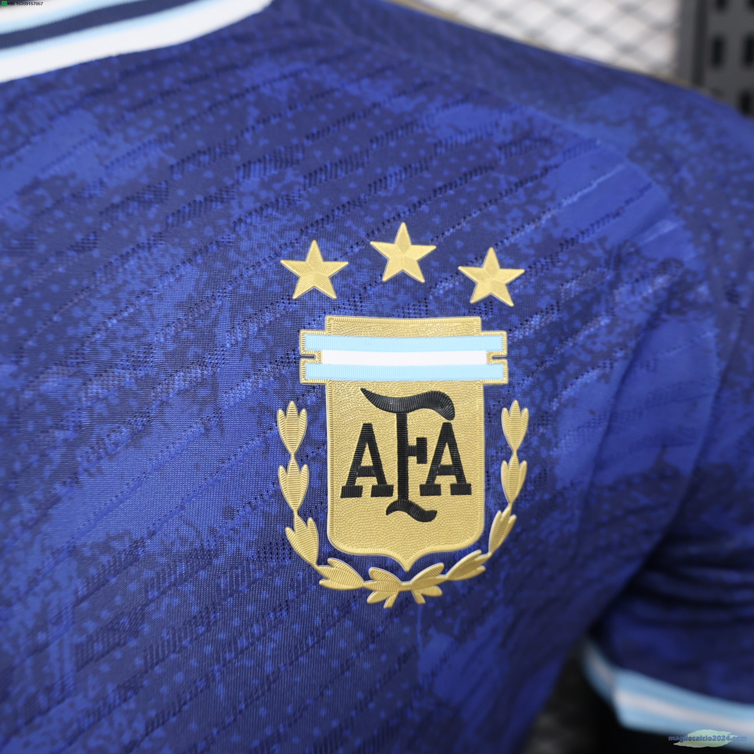 Thailandia speciale Giocatori Maglia Argentina 2024 Blu Poco Prezzo