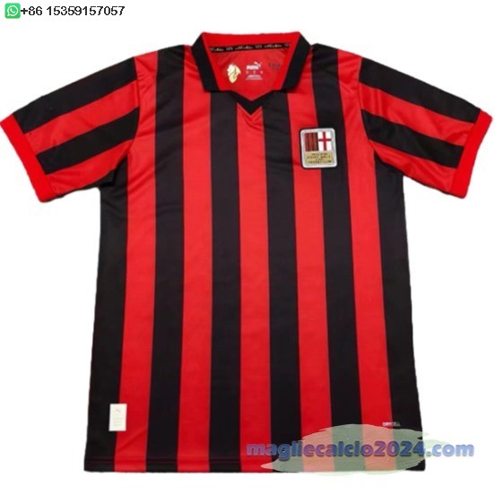 Thailandia speciale Maglia AC Milan 2024 2025 Rosso Nero Poco Prezzo